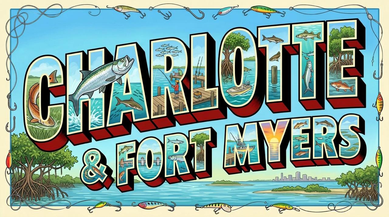 Charlotte & Fort Myers Fishing Cheat Sheet