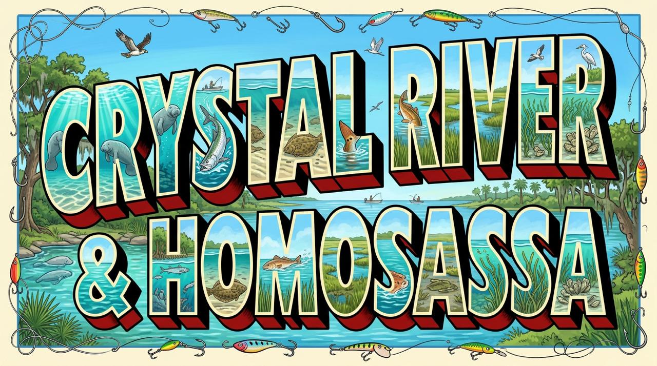Crystal River & Homosassa Fishing Cheat Sheet