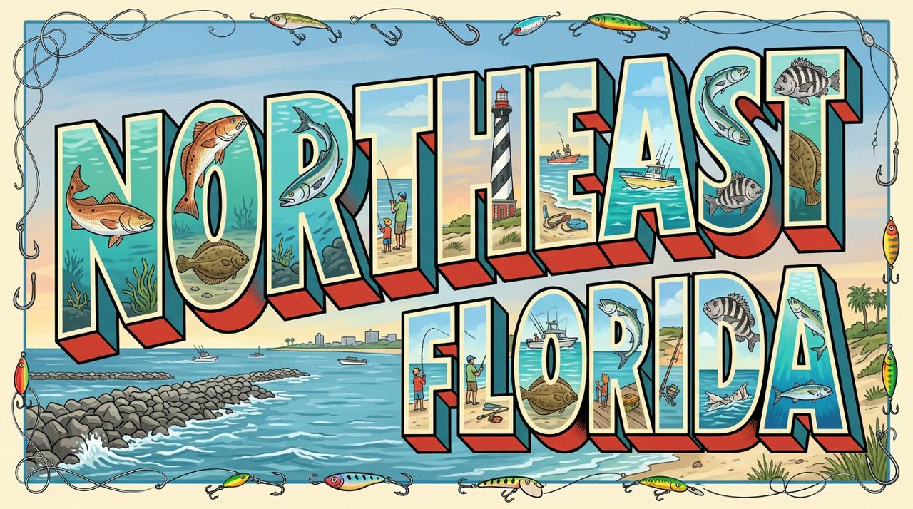Northeast Florida Fishing Cheat Sheet