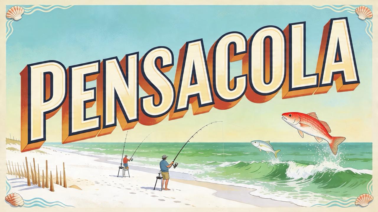 Pensacola Fishing Cheat Sheet
