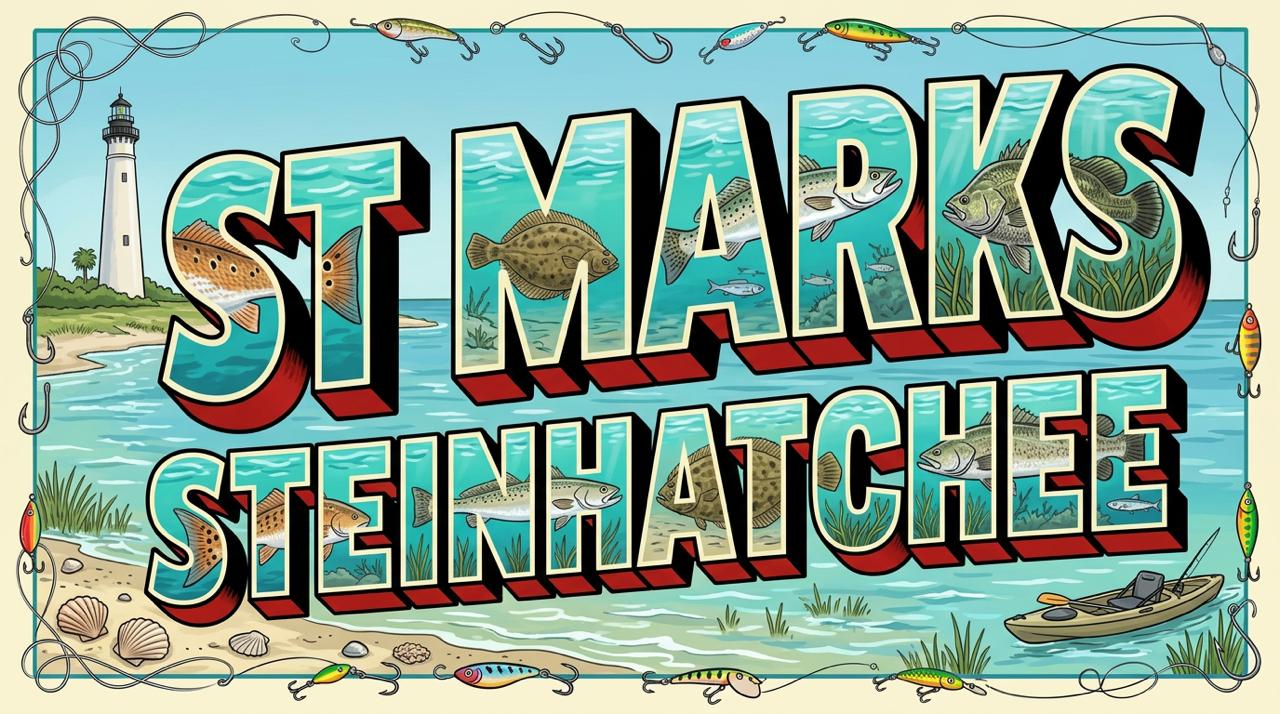 St. Marks & Steinhatchee Fishing Cheat Sheet