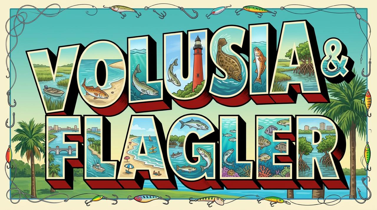 Volusia & Flagler Fishing Cheat Sheet